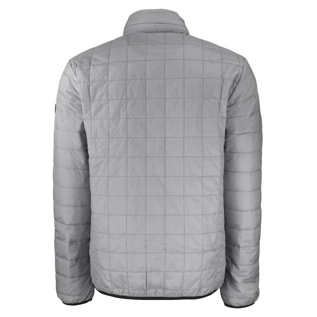 Buffalo Bills Cutter & Buck Big & Tall Rainier PrimaLoft Eco Insulated Full-Zip Hoodie Puffer Jacket Gray - NFL