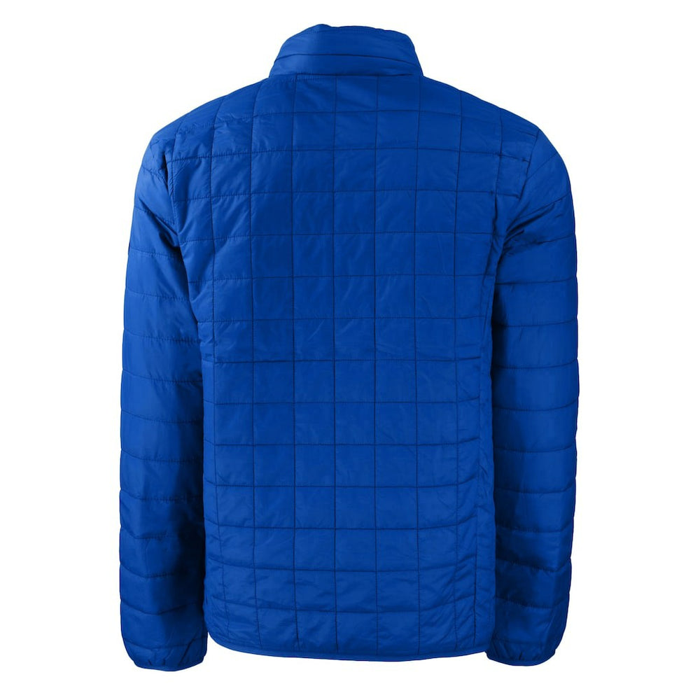 Buffalo Bills Cutter & Buck Big & Tall Rainier PrimaLoft Eco Insulated Full-Zip Hoodie Puffer Jacket Royal - NFL