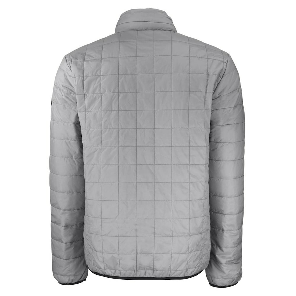 Baltimore Ravens Cutter & Buck Big & Tall Rainier PrimaLoft Eco Insulated Full-Zip Hoodie Puffer Jacket Gray - NFL