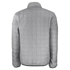 Baltimore Ravens Cutter & Buck Big & Tall Rainier PrimaLoft Eco Insulated Full-Zip Hoodie Puffer Jacket Gray - NFL