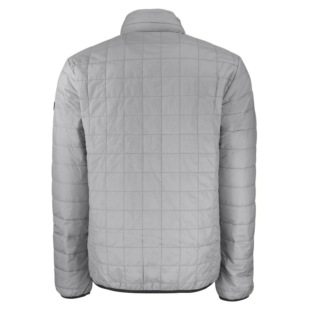 Kansas City Chiefs Cutter & Buck Big & Tall Rainier PrimaLoft Eco Insulated Full-Zip Hoodie Puffer Jacket Gray - NFL