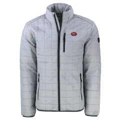 San Francisco 49ers Cutter & Buck Big & Tall Rainier PrimaLoft Eco Insulated Full-Zip Puffer Jacket Gray - NFL