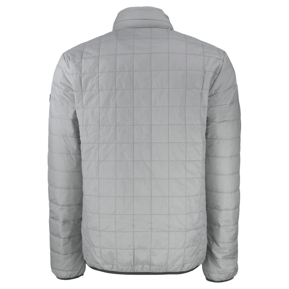 Green Bay Packers Cutter & Buck Big & Tall Rainier PrimaLoft Eco Insulated Full-Zip Puffer Jacket Gray - NFL