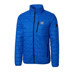 New York Giants Cutter & Buck Big & Tall Rainier PrimaLoft Eco Insulated Full-Zip Puffer Jacket Royal - NFL