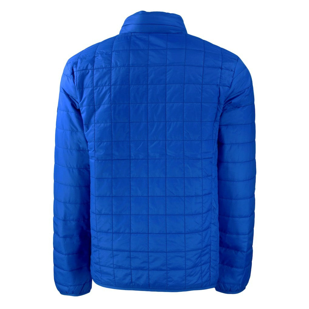 New York Giants Cutter & Buck Big & Tall Rainier PrimaLoft Eco Insulated Full-Zip Puffer Jacket Royal - NFL