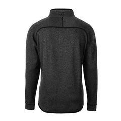 Baltimore Ravens Cutter & Buck Big & Tall Mainsail Sweater-Knit Half-Zip Jacket Heather Charcoal - NFL