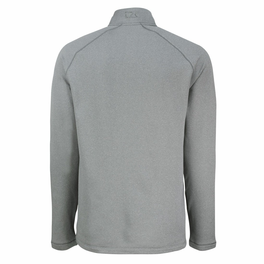 Detroit Lions Cutter & Buck Peshastin Eco Fleece Tri-Blend Raglan Recycled Quarter-Zip Jacket Heather Gray - NFL