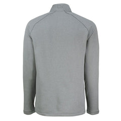 New York Giants Cutter & Buck Peshastin Eco Fleece Tri-Blend Raglan Recycled Quarter-Zip Jacket Heather Gray - NFL
