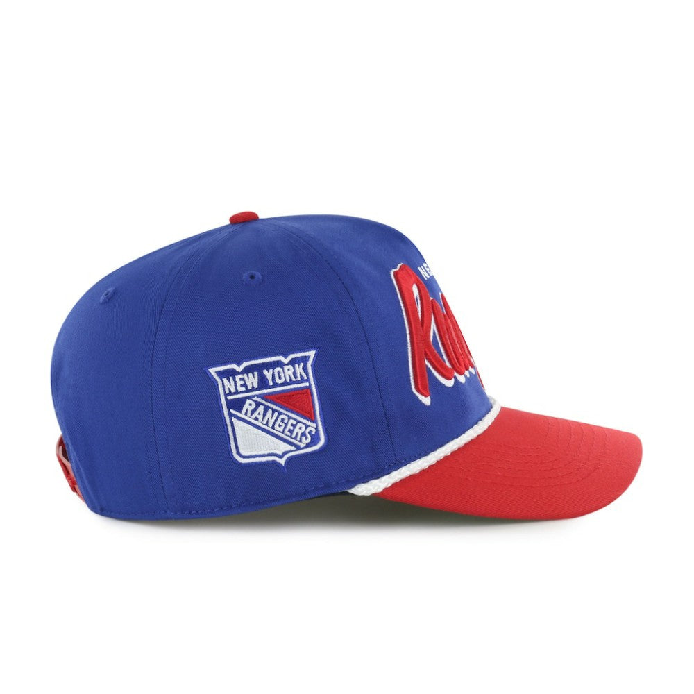 New York Rangers '47 Dropshadow Rope Hitch Adjustable Hat Blue/Red