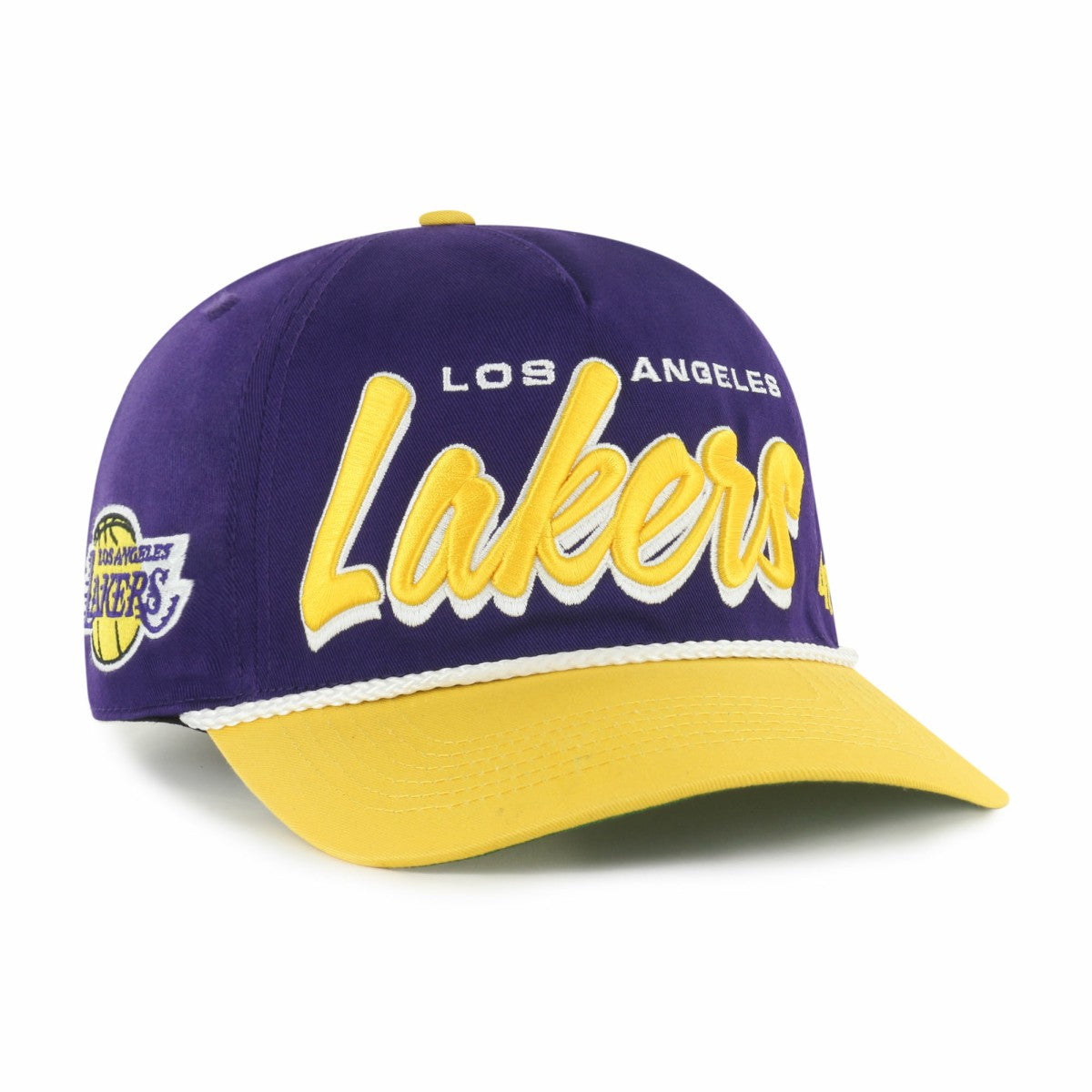 47 brand - Los Angeles Lakers '47 Dropshadow Rope Hitch Adjustable Hat - Purple/Gold