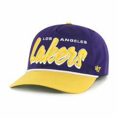 47 brand - Los Angeles Lakers '47 Dropshadow Rope Hitch Adjustable Hat - Purple/Gold