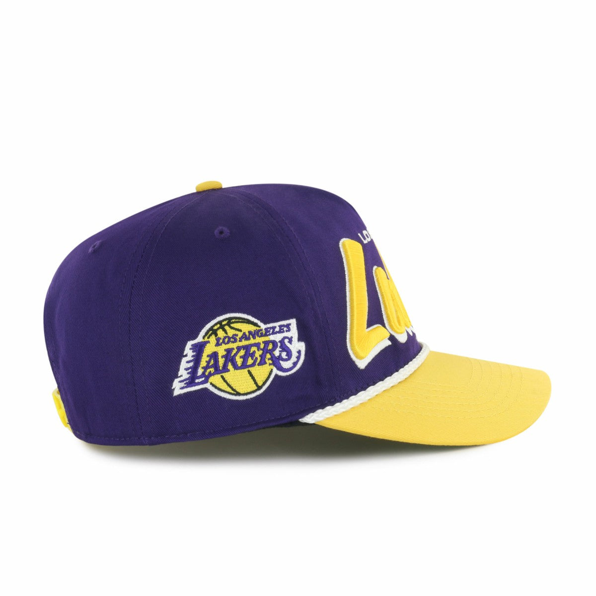 47 brand - Los Angeles Lakers '47 Dropshadow Rope Hitch Adjustable Hat - Purple/Gold