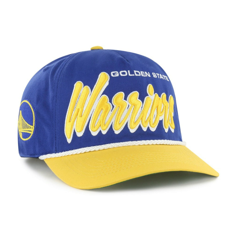47 brand - Golden State Warriors '47 Dropshadow Rope Hitch Adjustable Hat - Royal/Gold