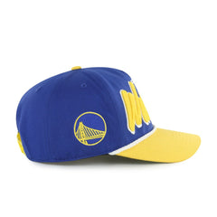 47 brand - Golden State Warriors '47 Dropshadow Rope Hitch Adjustable Hat - Royal/Gold