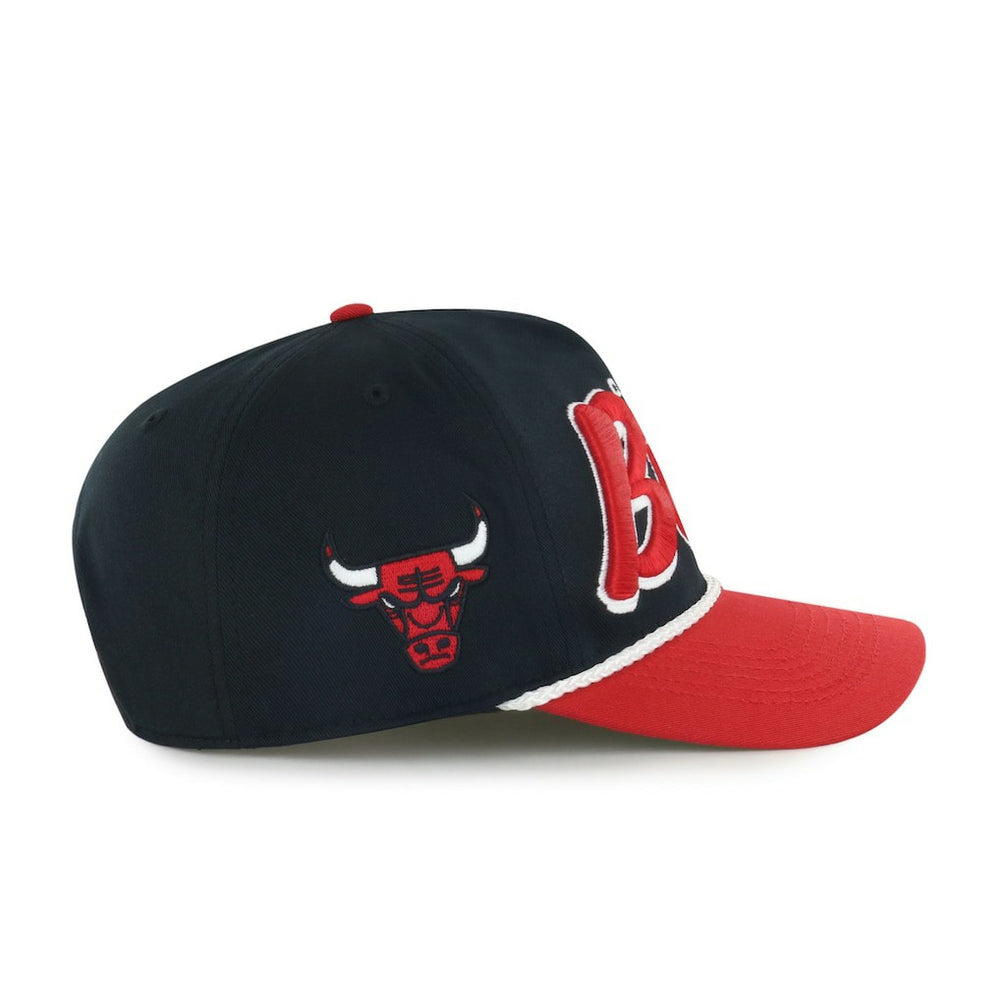47 brand - Chicago Bulls '47 Dropshadow Rope Hitch Adjustable Hat - Black/Red