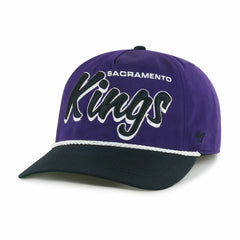 47 brand - Sacramento Kings '47 Dropshadow Rope Hitch Adjustable Hat - Purple/Black