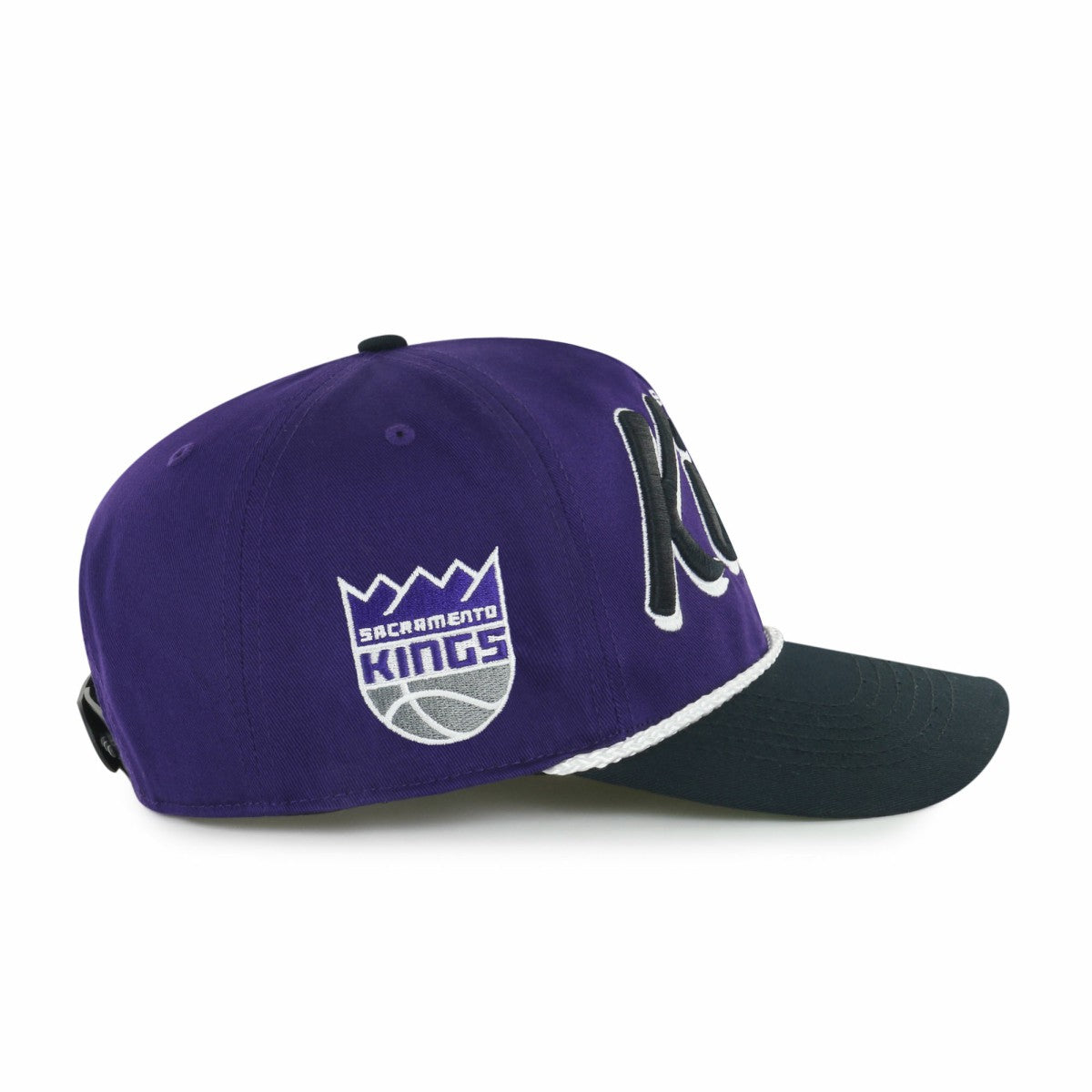 47 brand - Sacramento Kings '47 Dropshadow Rope Hitch Adjustable Hat - Purple/Black