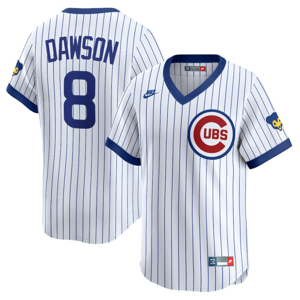 Andre Dawson Chicago Cubs Nike Throwback Cooperstown Collection Limited Jersey discount