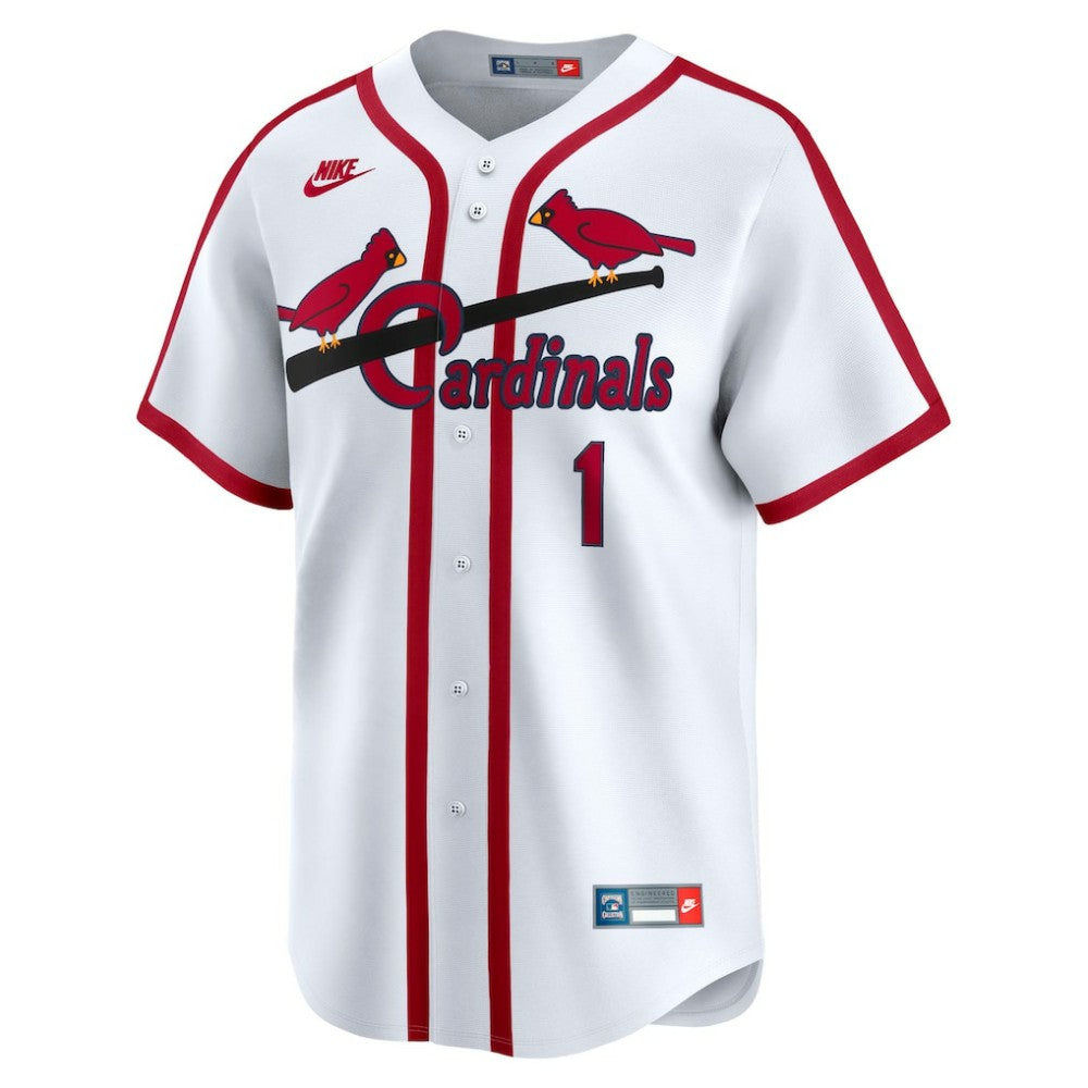 Ozzie Smith St. Louis Cardinals Nike Throwback Cooperstown Collection Limited Jersey Lifestyle