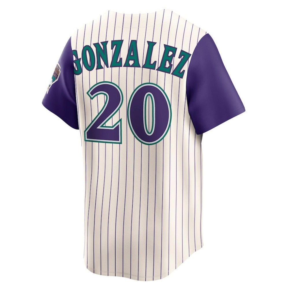 Luis Gonzalez Arizona Diamondbacks Nike Throwback Cooperstown Collection Limited Jersey Near Me