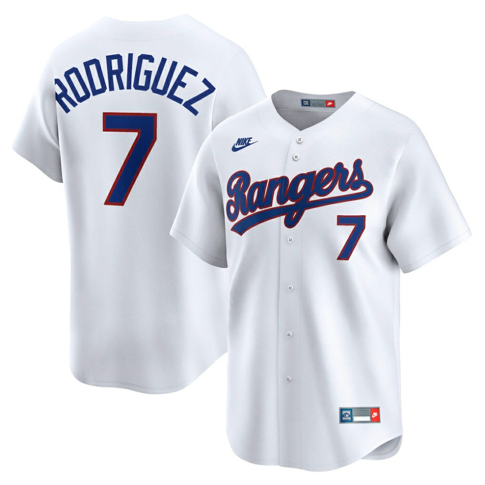 Ivan Rodriguez Texas Rangers Nike Throwback Cooperstown Collection Limited Jersey for sale