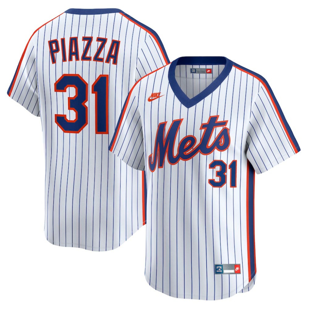 Mike Piazza New York Mets Nike Throwback Cooperstown Collection Limited Jersey Sale