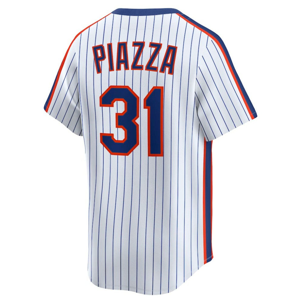 Mike Piazza New York Mets Nike Throwback Cooperstown Collection Limited Jersey - White | MLB Jerseys
