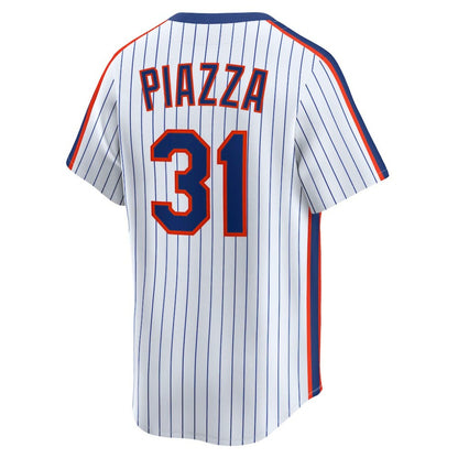 Mike Piazza New York Mets Nike Throwback Cooperstown Collection Limited Jersey - White | MLB Jerseys