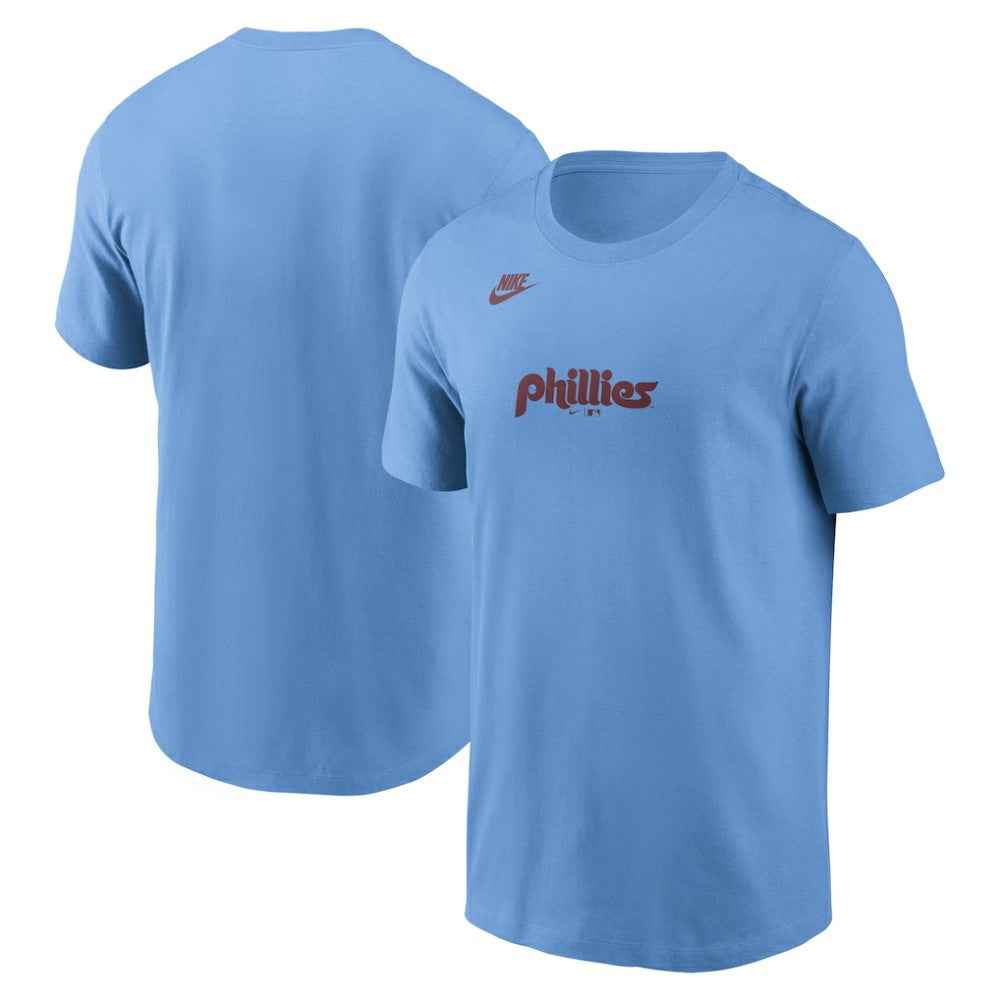 Philadelphia Phillies Nike Cooperstown Collection Wordmark T-Shirt Clearance
