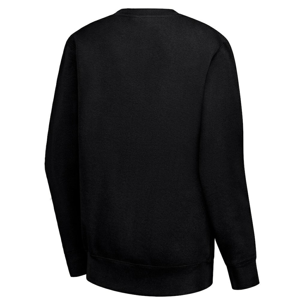 NBA - Cleveland Cavaliers G-III 4Her by Carl Banks Women's Leopard Heart Fleece Pullover Sweatshirt - Black