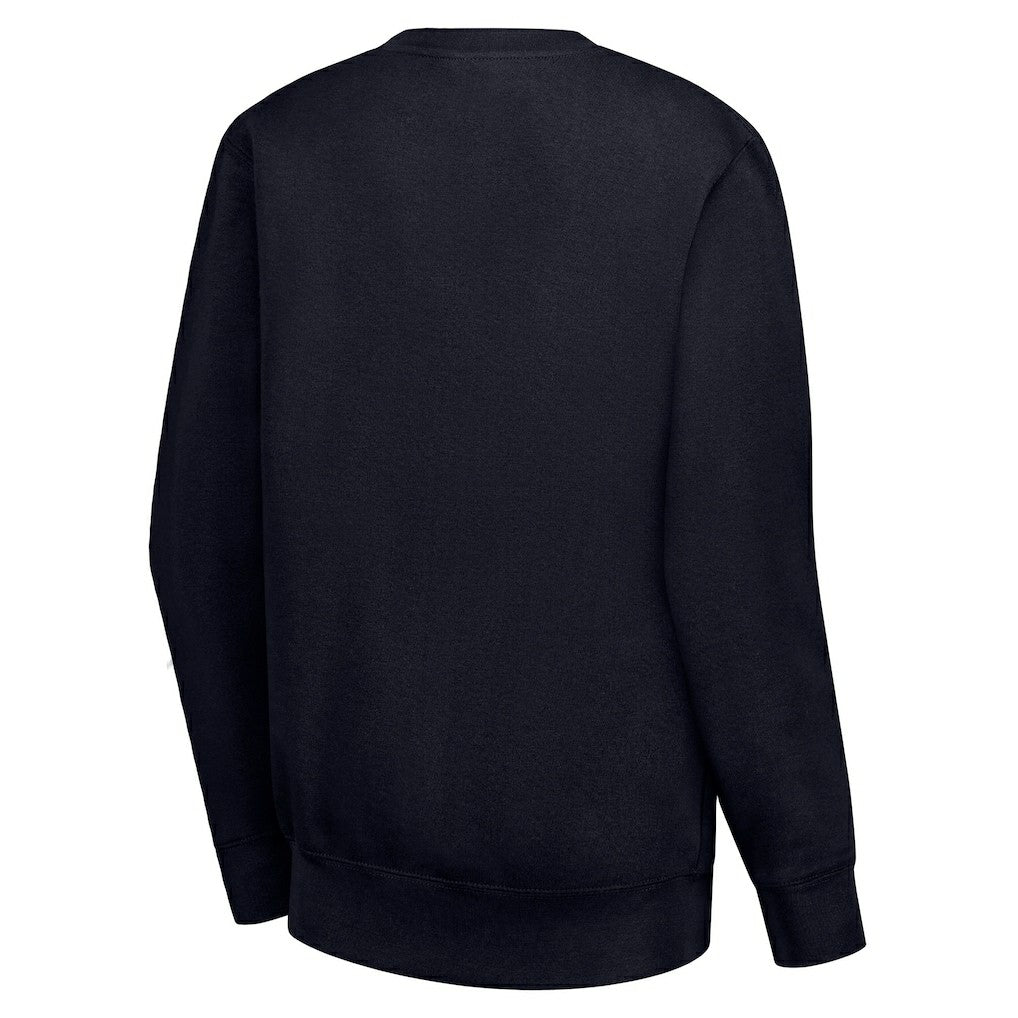 NBA - Indiana Pacers G-III 4Her by Carl Banks Women's Leopard Heart Fleece Pullover Sweatshirt - Navy