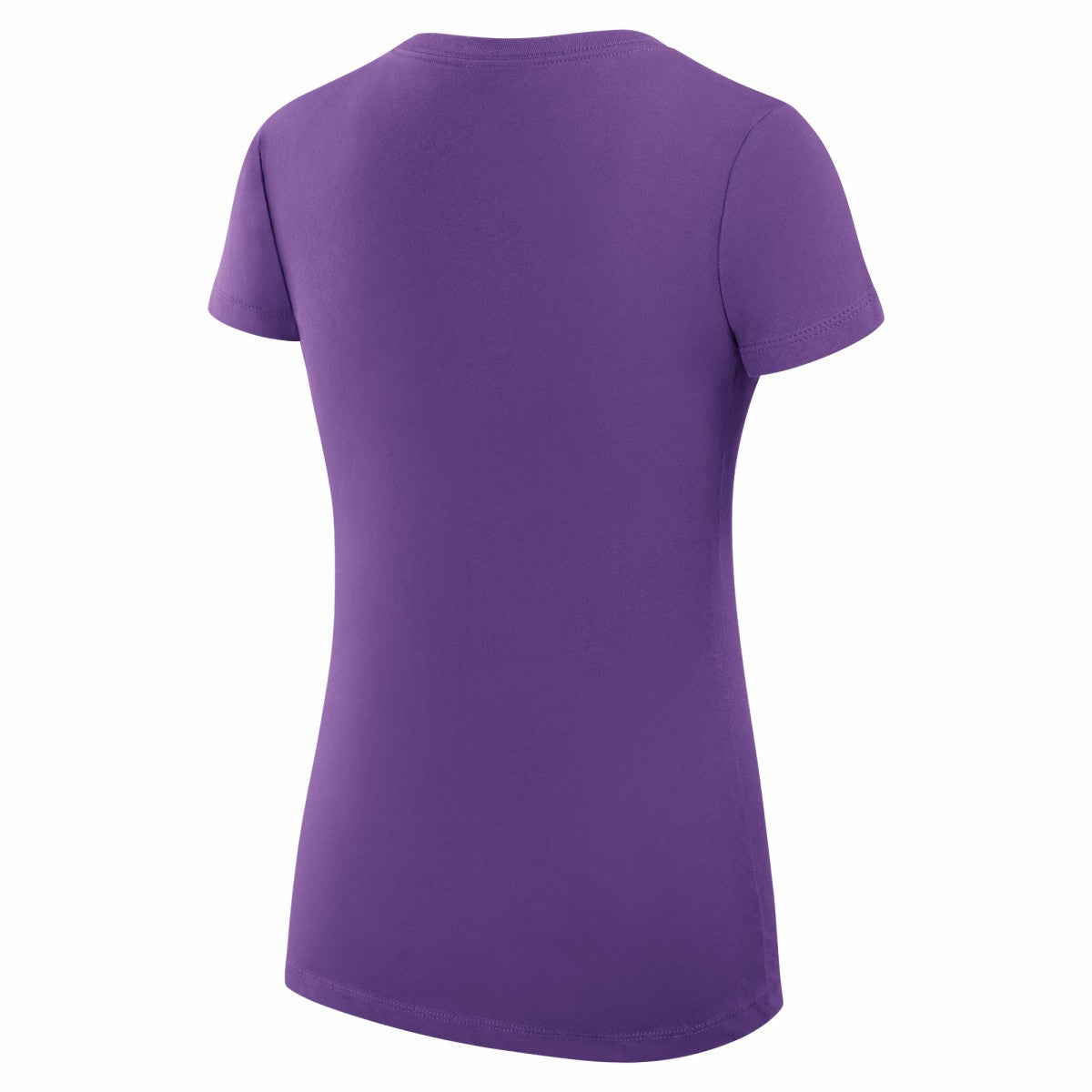 NBA - Los Angeles Lakers G-III 4Her by Carl Banks Women's Super-Slim Fit Lightweight Leopard Heart V-Neck T-Shirt - Purple