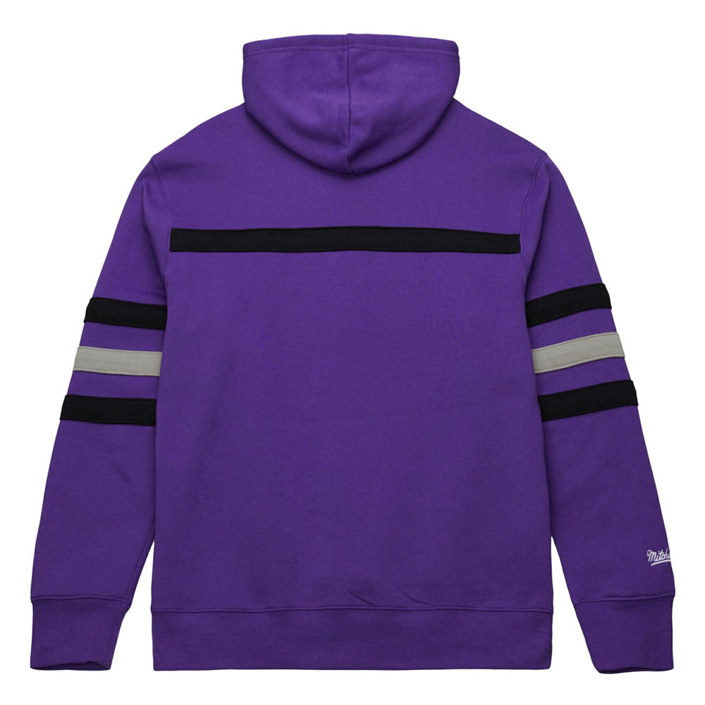 Mitchell & Ness - Sacramento Kings Hardwood Classics Nights Head Coach Pullover Hoodie - Purple