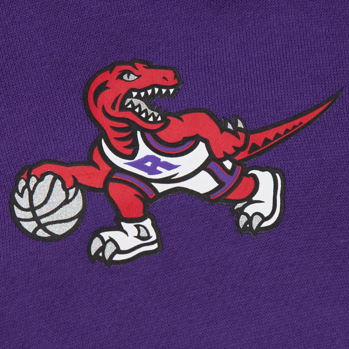 Mitchell & Ness - Toronto Raptors Hardwood Classics There & Back 2.0 Vintage Pullover Sweatshirt - Purple