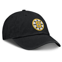 Boston Bruins Fanatics Decades Collection Adjustable Hat Black