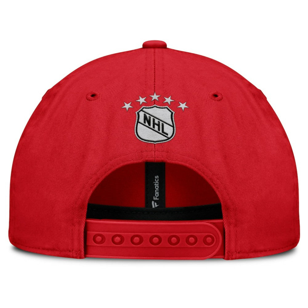 Chicago Blackhawks Fanatics Decades Collection Adjustable Hat Red