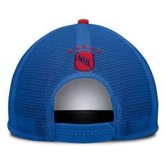 New York Rangers Fanatics Decades Collection Foam Front Snapback Hat White/Royal