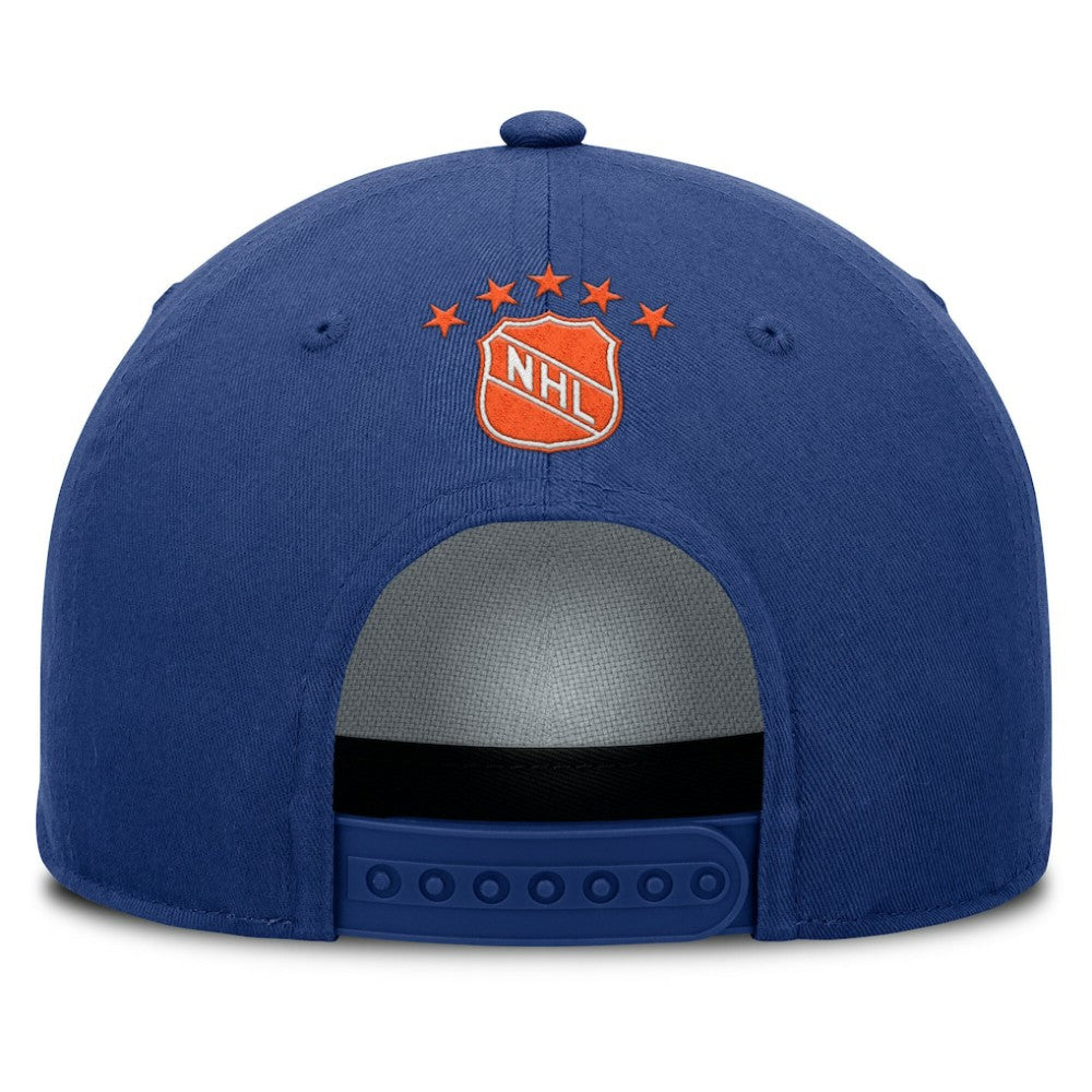 Edmonton Oilers - Fanatics Decades Collection A-Frame Rope Adjustable Hat Royal