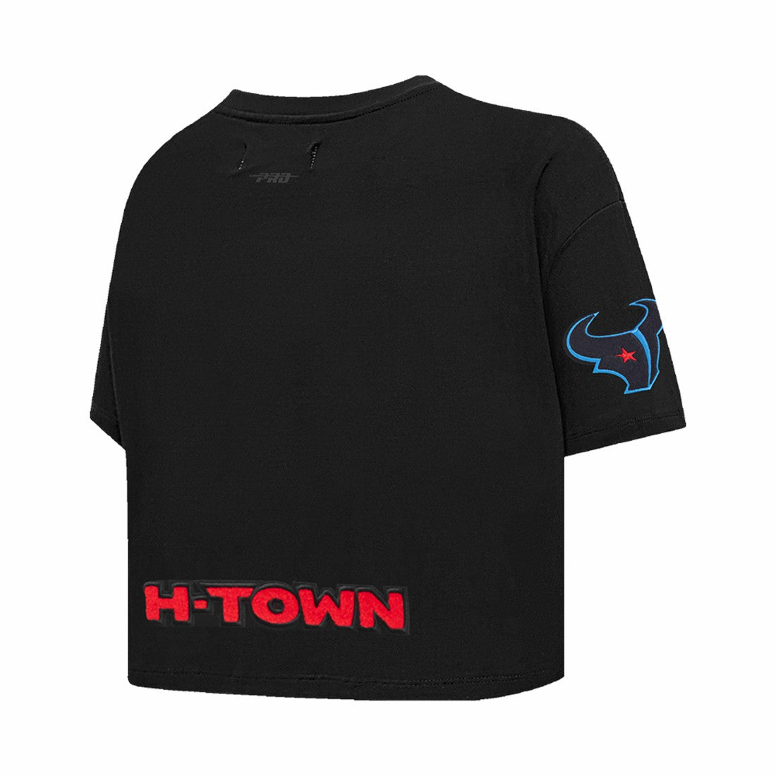 C.J. Stroud Houston Texans Pro Standard Women's Player Name & Number Cropped Boxy T-Shirt Black - NFL