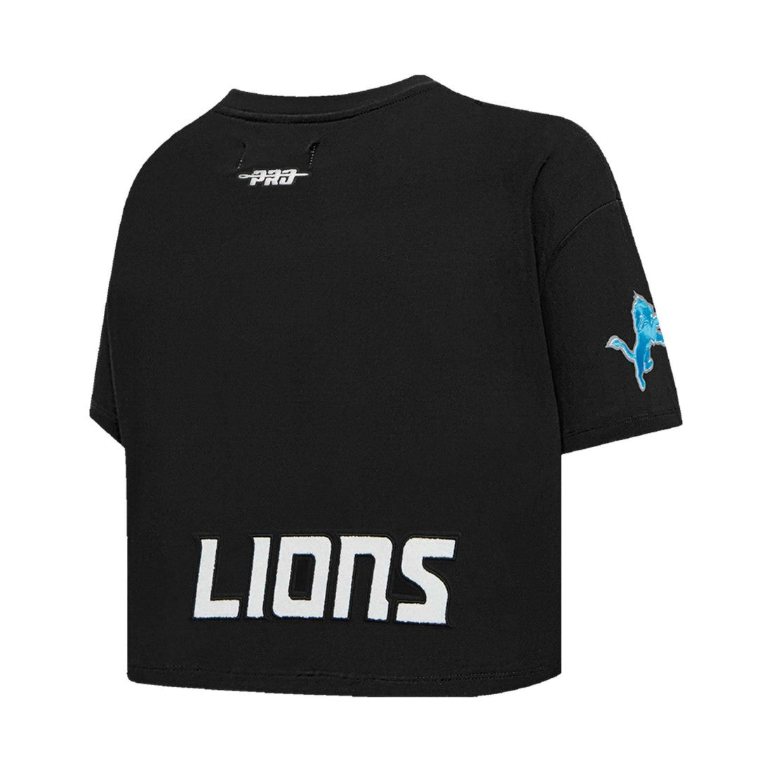 Amon-Ra St. Brown Detroit Lions Pro Standard Women's Player Name & Number Cropped Boxy T-Shirt Black - NFL