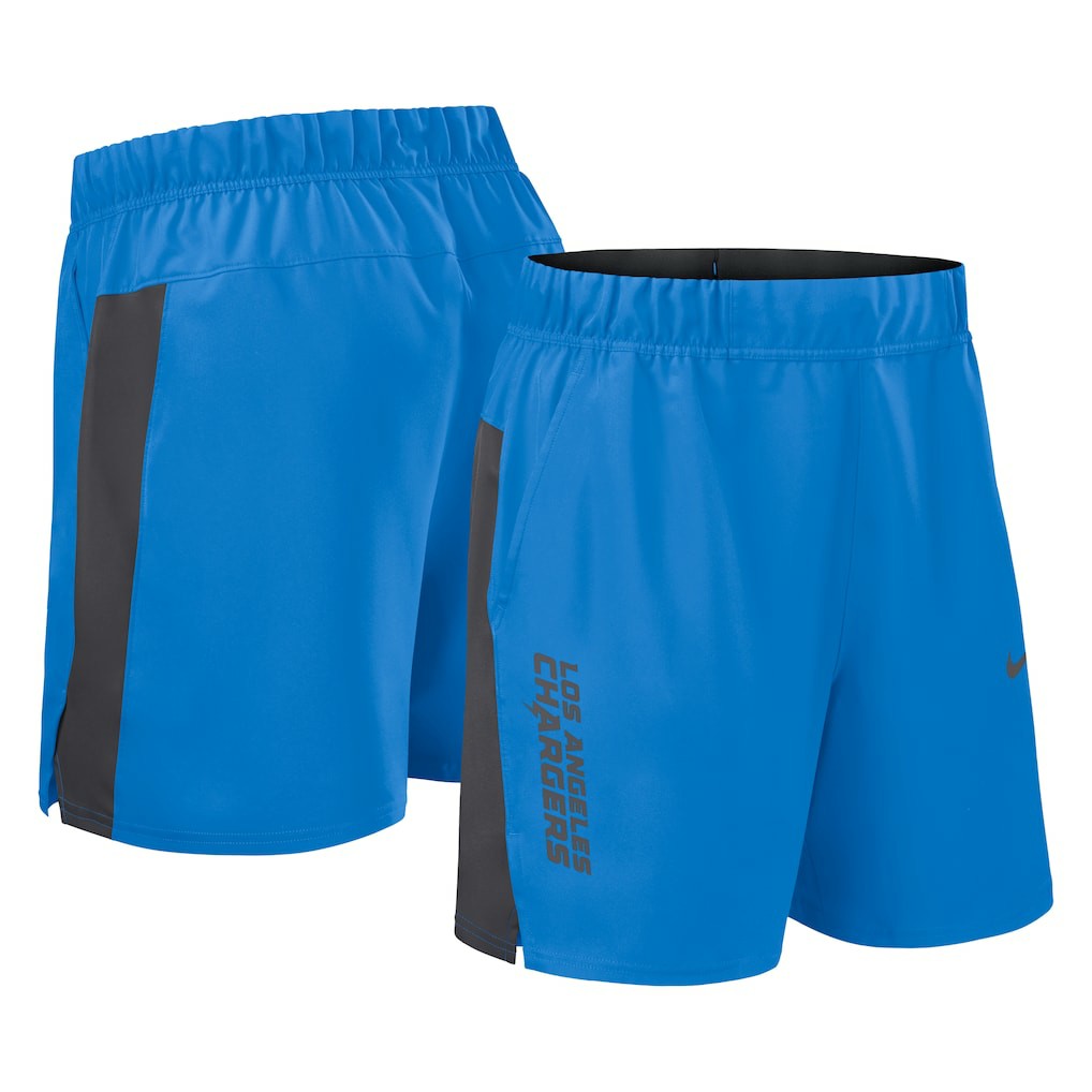 Los Angeles Chargers Woven Victory Dri-FIT Shorts Powder Blue - Nike