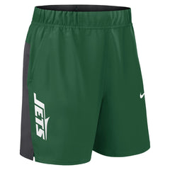 New York Jets Woven Victory Dri-FIT Shorts Green - Nike