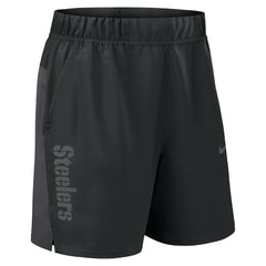 Pittsburgh Steelers Woven Victory Dri-FIT Shorts Black - Nike