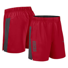San Francisco 49ers Woven Victory Dri-FIT Shorts Scarlet - Nike