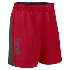 San Francisco 49ers Woven Victory Dri-FIT Shorts Scarlet - Nike