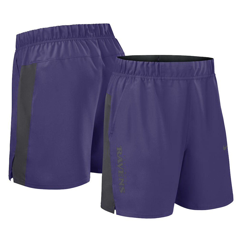 Baltimore Ravens Woven Victory Dri-FIT Shorts Purple - Nike