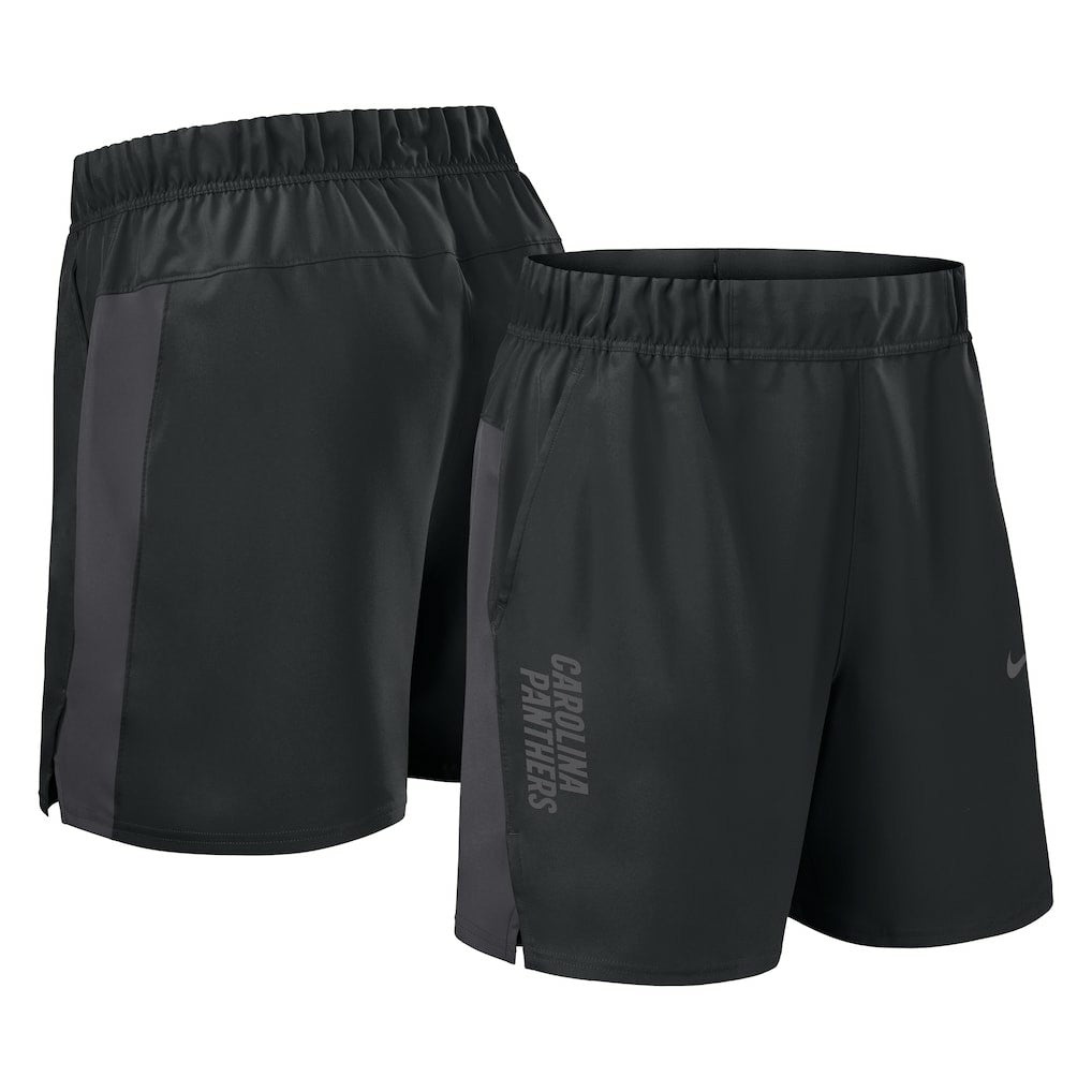 Carolina Panthers Woven Victory Dri-FIT Shorts Black - Nike