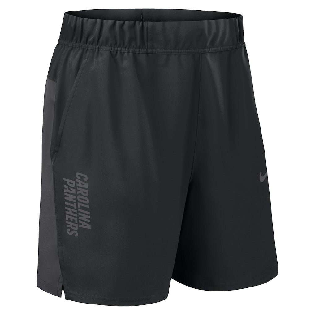 Carolina Panthers Woven Victory Dri-FIT Shorts Black - Nike