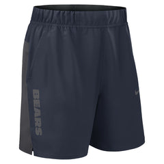 Chicago Bears Woven Victory Dri-FIT Shorts Navy - Nike