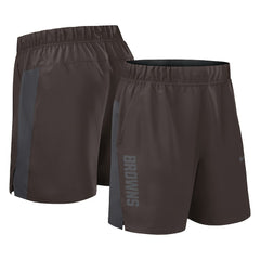 Cleveland Browns Woven Victory Dri-FIT Shorts Brown - Nike